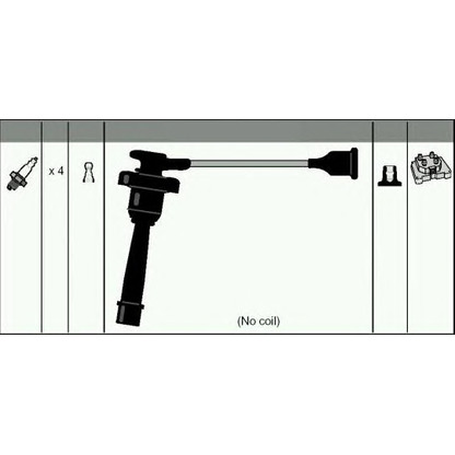 Foto Kit cavi accensione ASHUKI C78055