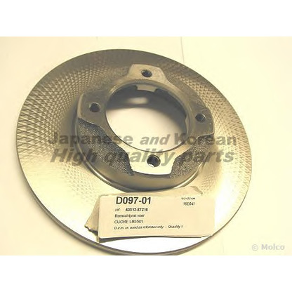 Photo Brake Disc ASHUKI D09701