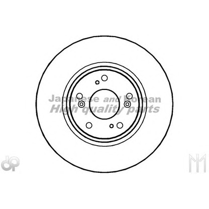 Zdjęcie Tarcza hamulcowa ASHUKI H03942