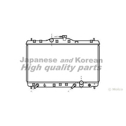 Photo Radiator, engine cooling ASHUKI H55215