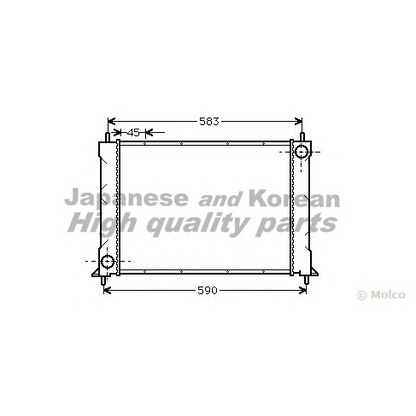 Foto Kühler, Motorkühlung ASHUKI H55701