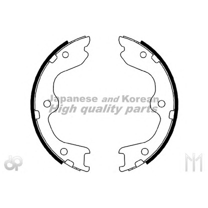 Photo Brake Shoe Set, parking brake ASHUKI HRK13134