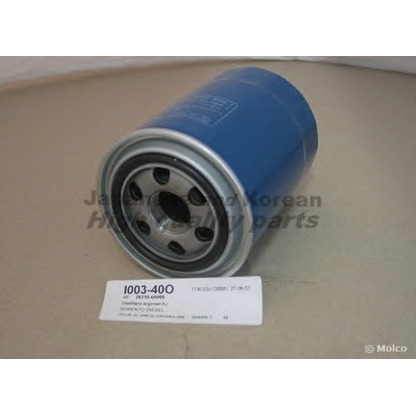 Photo Oil Filter ASHUKI I00340O