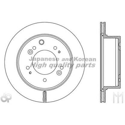 Photo Disque de frein ASHUKI I03301O