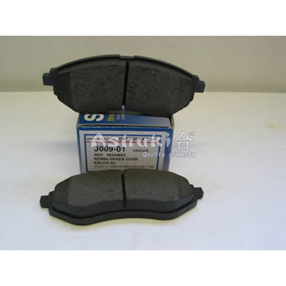 Photo Brake Pad Set, disc brake ASHUKI J00901A