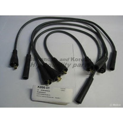 Photo Kit de câbles d'allumage ASHUKI K88601