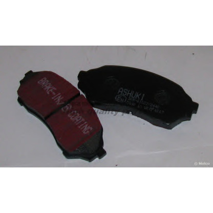 Photo Brake Pad Set, disc brake ASHUKI M05025A