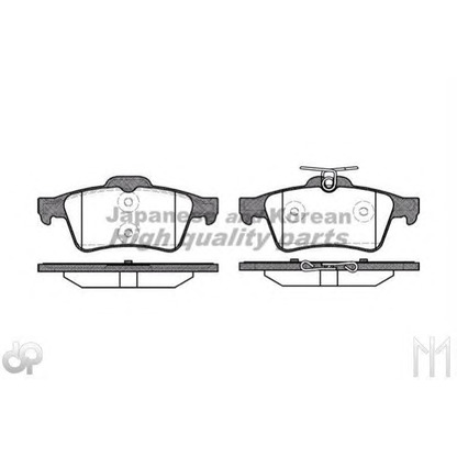 Photo Brake Pad Set, disc brake ASHUKI M07535