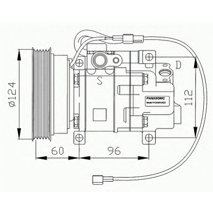 Foto Kompressor, Klimaanlage ASHUKI M55013