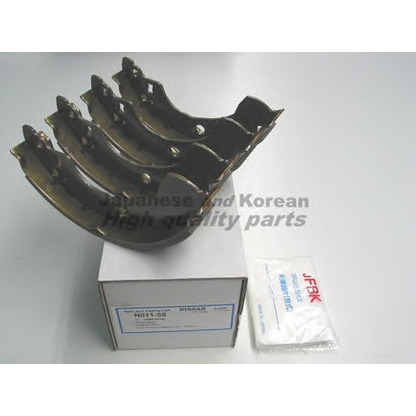 Photo Brake Shoe Set ASHUKI N01158