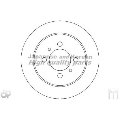 Photo Brake Disc ASHUKI N01412