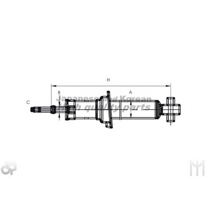 Foto Ammortizzatore ASHUKI N33018I