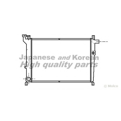 Photo Radiator, engine cooling ASHUKI N65401