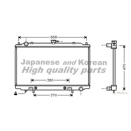 Foto Kühler, Motorkühlung ASHUKI N65801