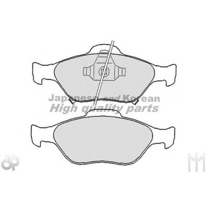 Photo Brake Pad Set, disc brake ASHUKI T11296