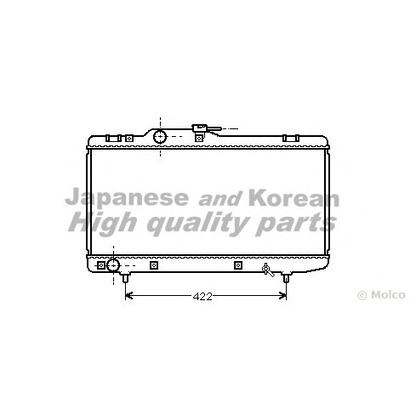 Photo Radiateur, refroidissement du moteur ASHUKI T55010