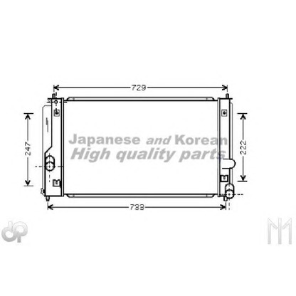 Foto Radiatore, Raffreddamento motore ASHUKI T55115