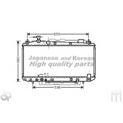 Foto Kühler, Motorkühlung ASHUKI T55116