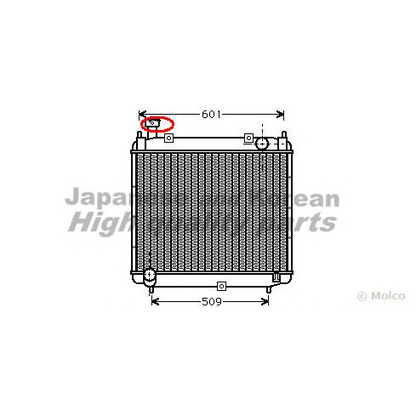 Foto Radiatore, Raffreddamento motore ASHUKI T55304