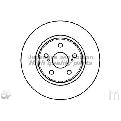 Zdjęcie Tarcza hamulcowa ASHUKI T60303