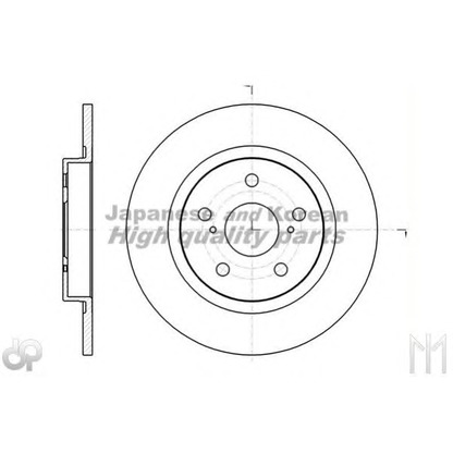 Zdjęcie Tarcza hamulcowa ASHUKI T60365