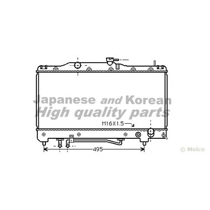 Foto Radiatore, Raffreddamento motore ASHUKI T78002