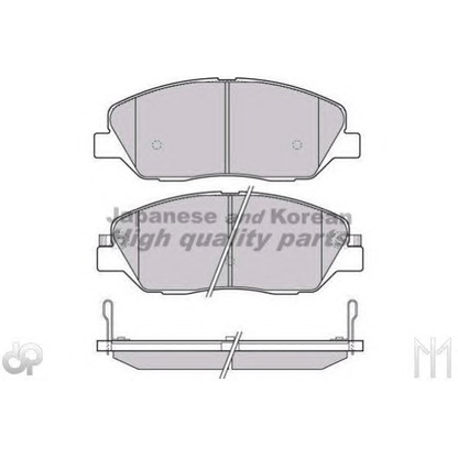 Photo Brake Pad Set, disc brake ASHUKI Y02502