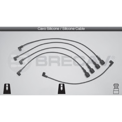 Photo Ignition Cable Kit BRECAV 01406