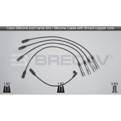 Photo Ignition Cable Kit BRECAV 02506
