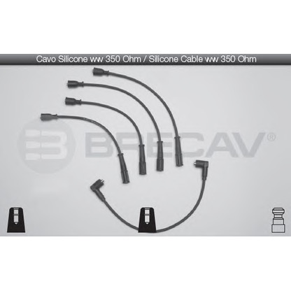 Photo Ignition Cable Kit BRECAV 03504