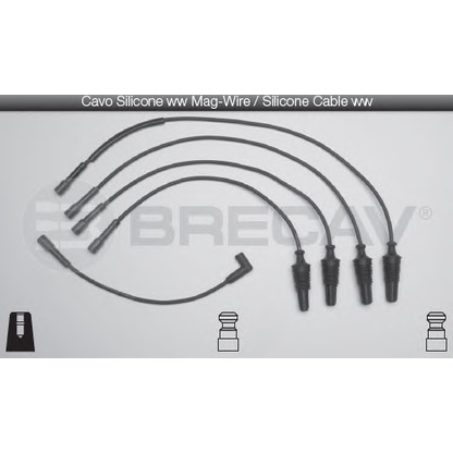 Photo Ignition Cable Kit BRECAV 05516