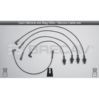 Photo Ignition Cable Kit BRECAV 05524