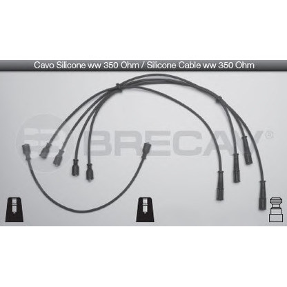 Photo Ignition Cable Kit BRECAV 06535