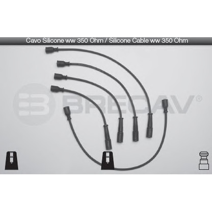 Photo Ignition Cable Kit BRECAV 06549