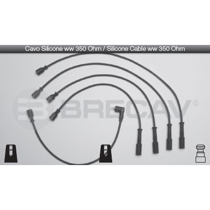 Photo Ignition Cable Kit BRECAV 07508