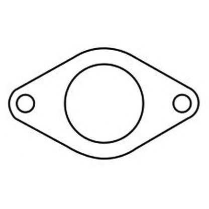 Photo Gasket, exhaust pipe SIGAM 038022