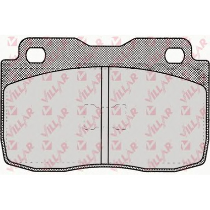 Photo Brake Pad Set, disc brake VILLAR 6260010