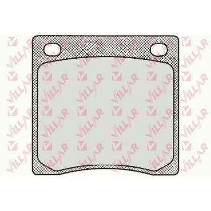 Photo Brake Pad Set, disc brake VILLAR 6260165