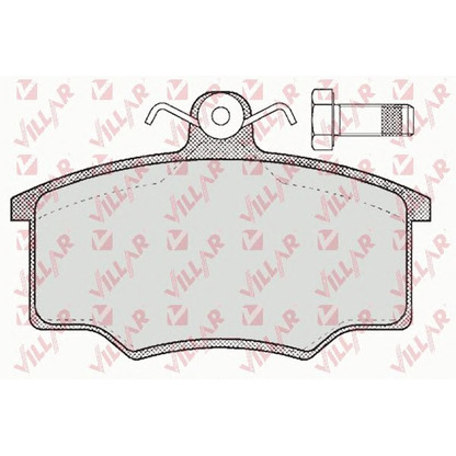 Photo Brake Pad Set, disc brake VILLAR 6260187