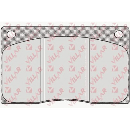 Photo Brake Pad Set, disc brake VILLAR 6260386