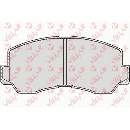 Photo Brake Pad Set, disc brake VILLAR 6260532