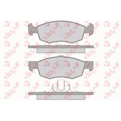 Photo Brake Pad Set, disc brake VILLAR 6260756