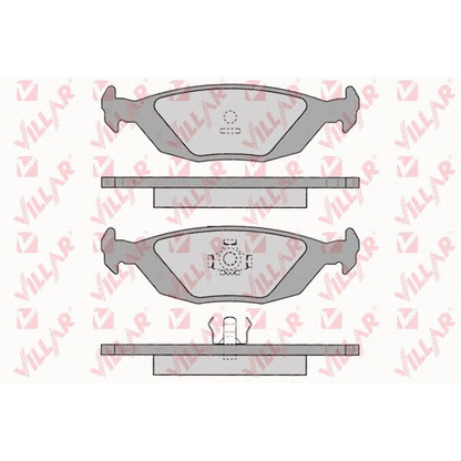 Photo Brake Pad Set, disc brake VILLAR 6260887