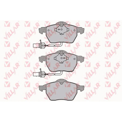 Photo Brake Pad Set, disc brake VILLAR 6261119