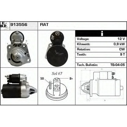 Foto Starter EDR 913556