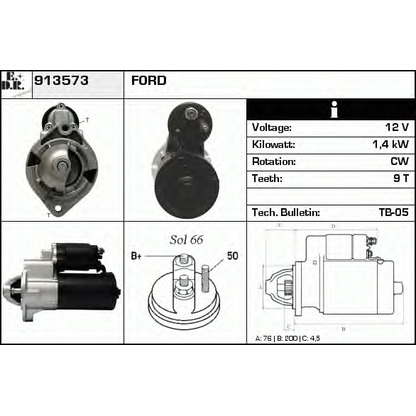 Foto Starter EDR 913573