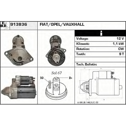 Foto Starter EDR 913836