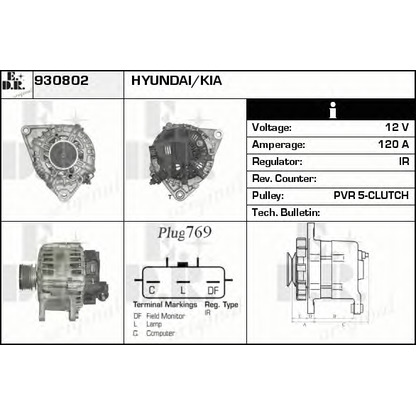 Foto Alternatore EDR 930802