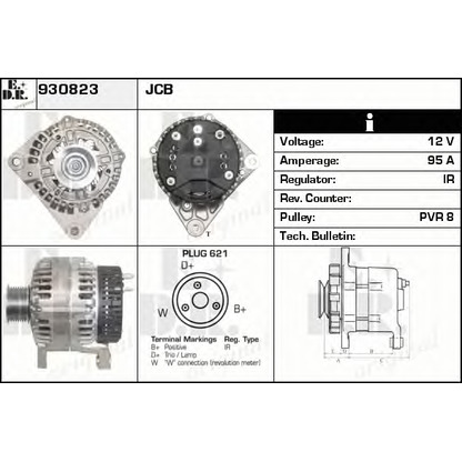 Photo Alternator EDR 930823