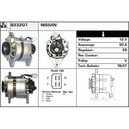 Foto Alternatore EDR 933207